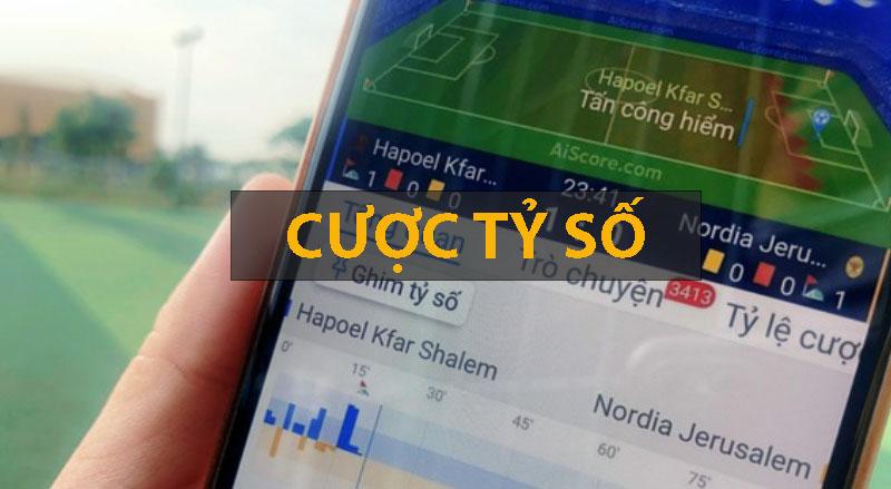 Ảnh 3. Các ví dụ minh họa về kèo tỷ số
