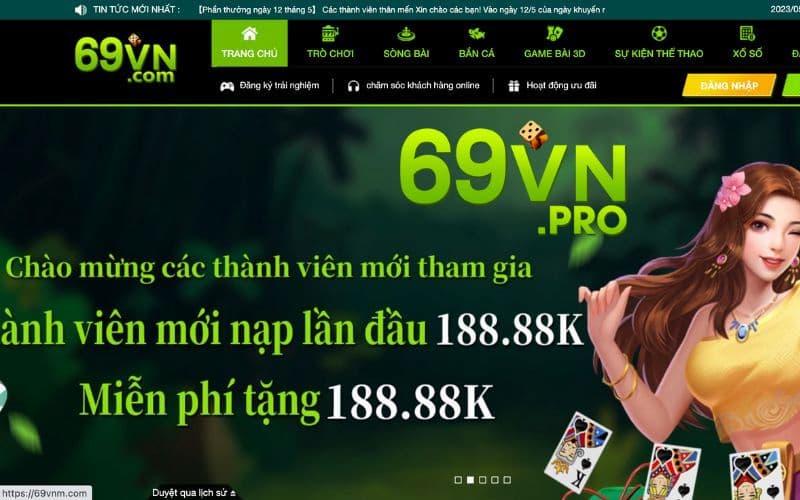 Mỗi người chỉ được có 1 tài khoản 69vn